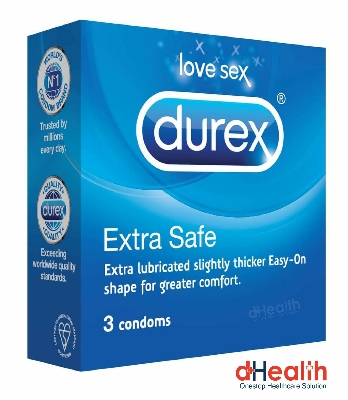 Picture of Durex Extra Safe Condom 6,s Combo Pack (3x6)=18pcs