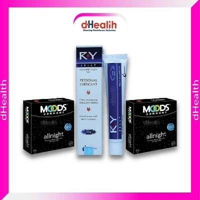 Picture of RY Jelly & 2 Moods Allnight Condom Combo Pack