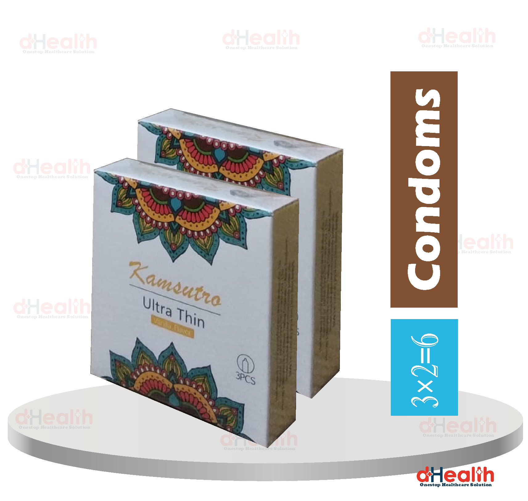 Picture of Eazy Jelly Personal lubricant & 2 Moods Allnight Condom Combo Pack