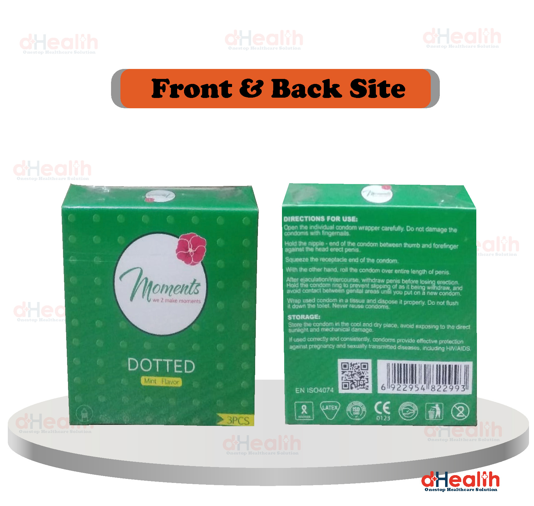 Picture of Moods Electrify Condom Single Pack 3Pcs