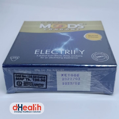Picture of Moods Electrify Condom Single Pack 3Pcs