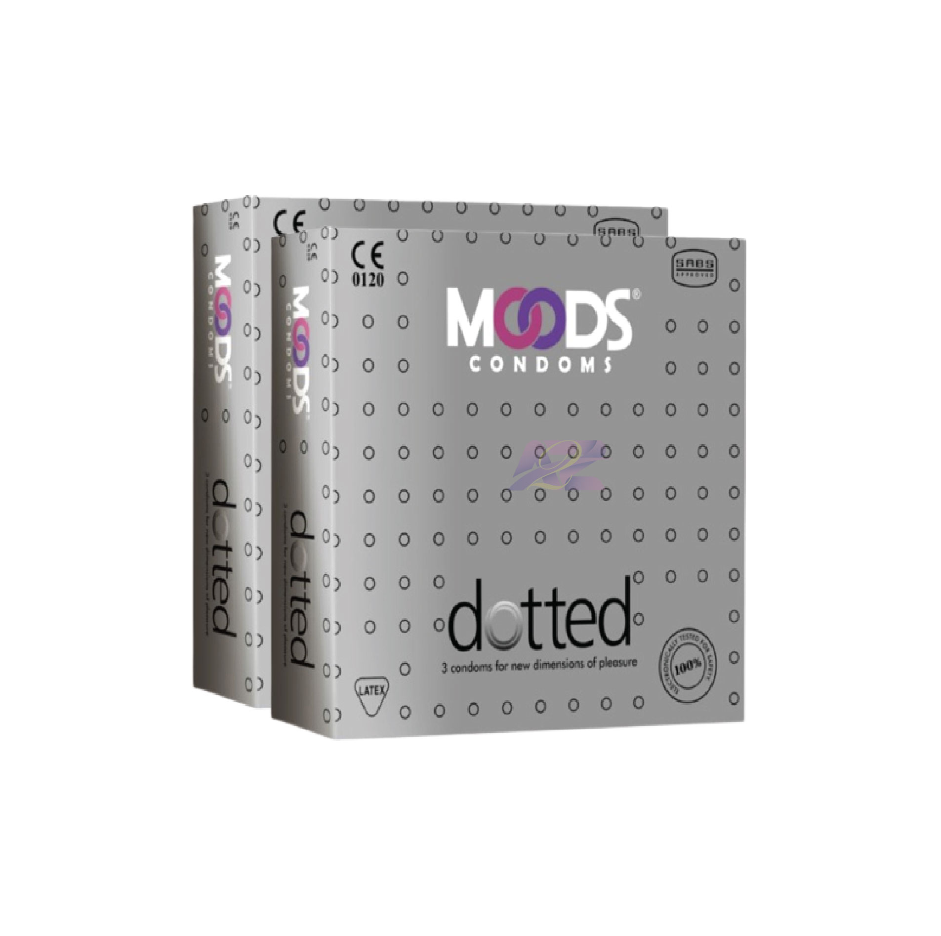 Picture of RY Jelly Personal Lubricant & Moods Dotted Condom 2 Packs (6pcs) Combo