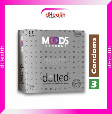 Picture of Moods All Night, Ultra Thin & Dotted Condom Combo (3x3 - 9 pcs comdom) Pack