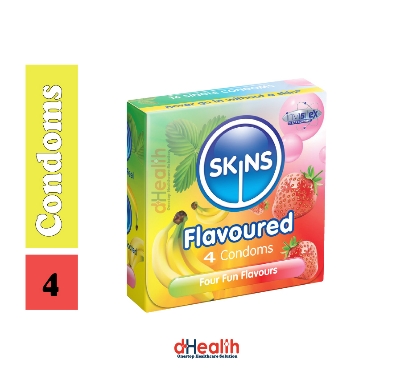 Picture of Coral Banana Flavor Condom Single Pack, 3 Pcs