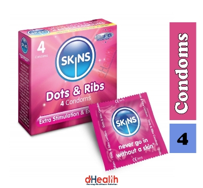 Picture of Coral Orange Flavor Condom Single Pack 3 Pcs