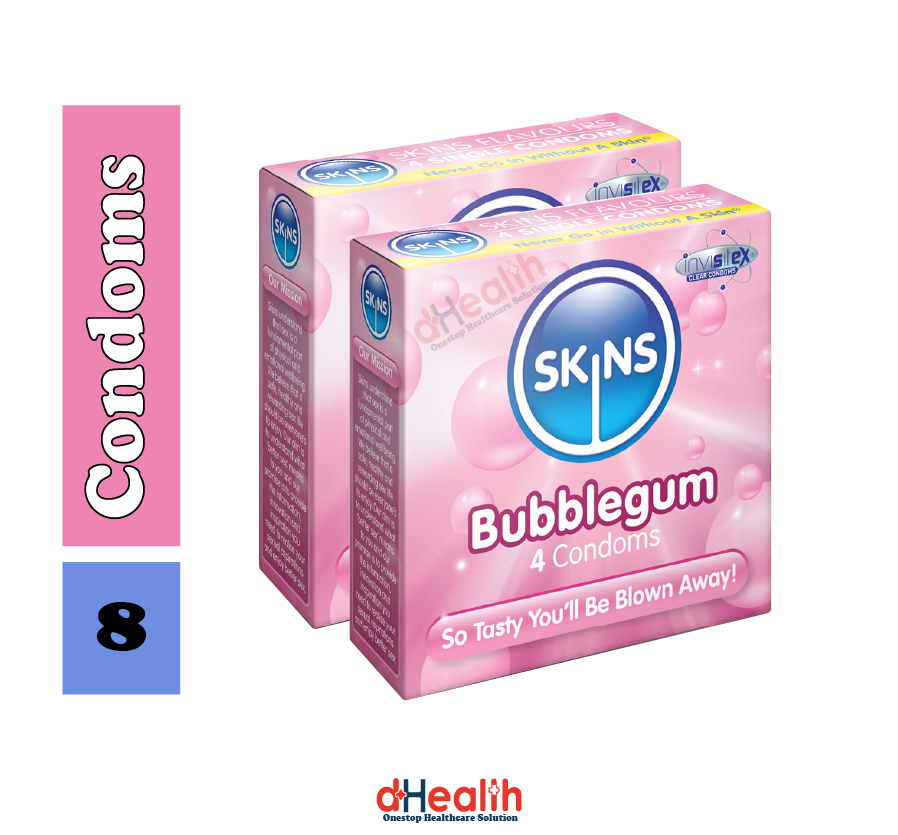 Picture of Coral Mint Flavor Condom Condom, Single Pack, 3 Pcs