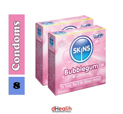 Picture of Coral Mint Flavor Condom Condom, Single Pack, 3 Pcs