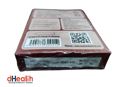 Picture of Coral 3 Fruits Flavor Condom Girl, Single Pack, 3 Pcs