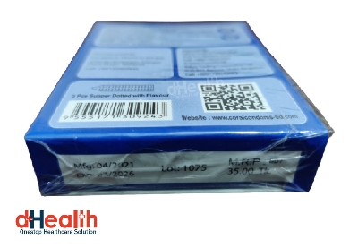 Picture of Coral Super Dotted Condom Single Pack 3 Pcs