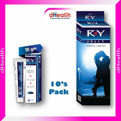 Picture of RY Jelly 10g, Personal lubricant, Full Box (10 pcs), same work like KY Jelly