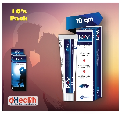 Picture of RY Jelly 10g, Personal lubricant, Full Box (10 pcs), same work like KY Jelly