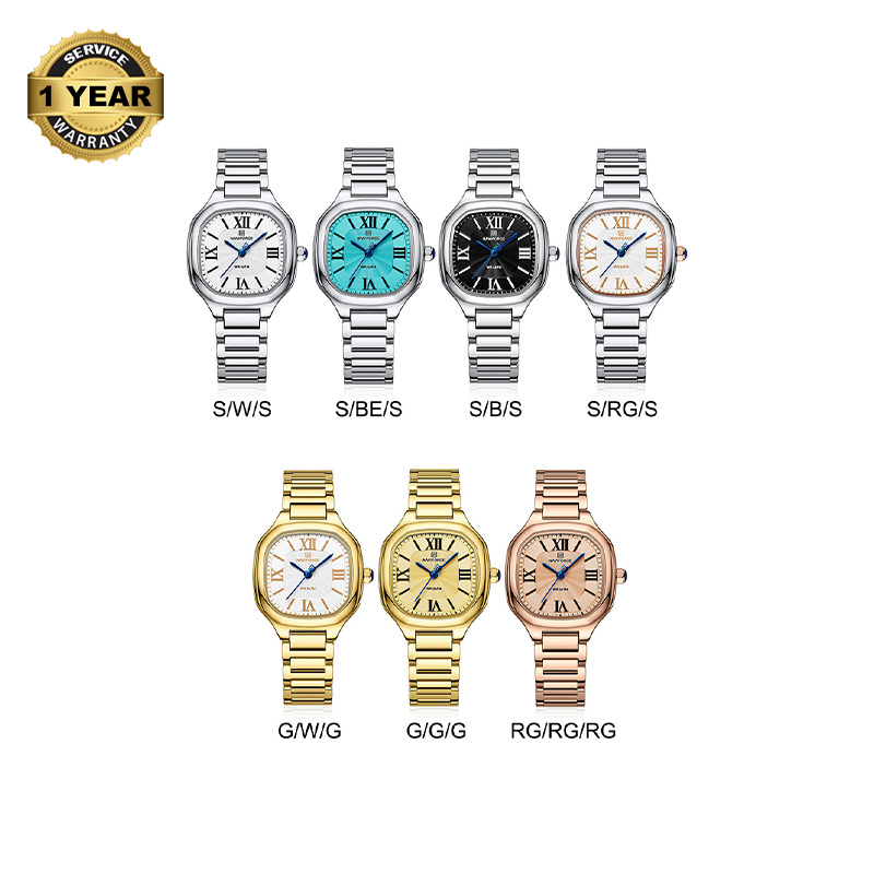 Picture of NAVIFORCE NF5042 Elegant Commuter Ladies’ Waterproof Stainless Steel Watch with Gift for Girls Quartz Wrist Watch