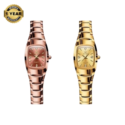 Picture of OLEVS 7006 Elegant Luxury Tungsten Steel Strap Analoge Wrist Watch For Women