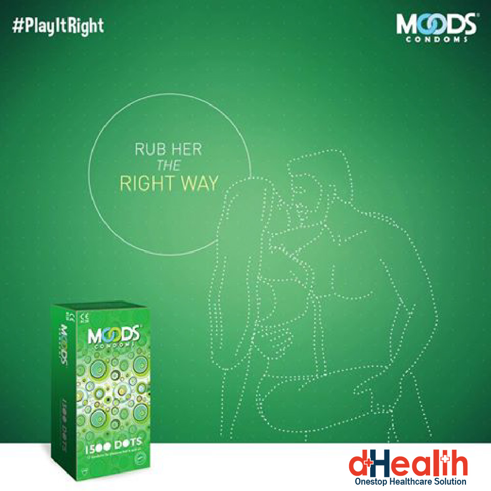 Picture of Moods 1500 Dotted Condom, Single Pack (3pcs)