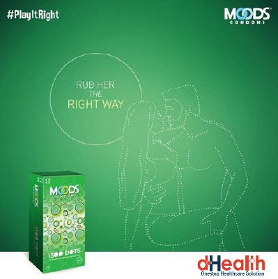 Picture of Moods 1500 Dotted Condom, Single Pack (3pcs)