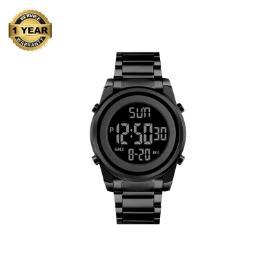 Picture of SKMEI SK1611 Black Stainless Steel Digital Watch For Unisex - Black