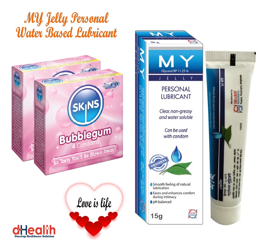 Picture of Coral Chocolate Flavor Condom 6's Pack (18 Pcs), 1 Ry Jelly 10g (Personal Lubricant) Free