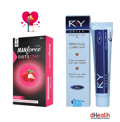 Picture of Coral Mint Flavor Condom 10's Pack (10 Pcs Condom)