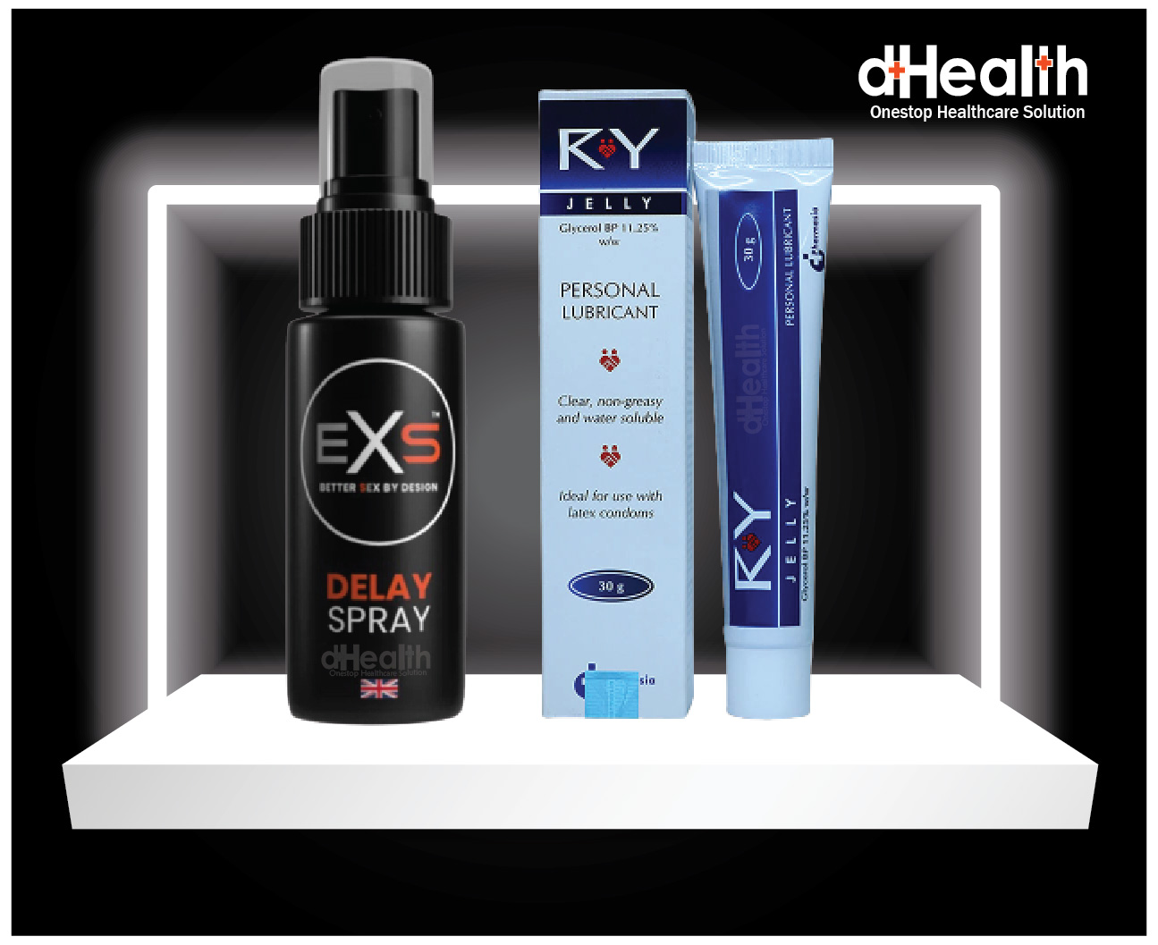 Picture of EXS Delay Spray & RY Jelly 30g (Personal Lubricant) Combo Pack