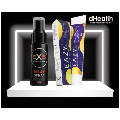Picture of EXS Delay Spray & Eazy Jelly (Personal Lubricant) 50g Combo Pack