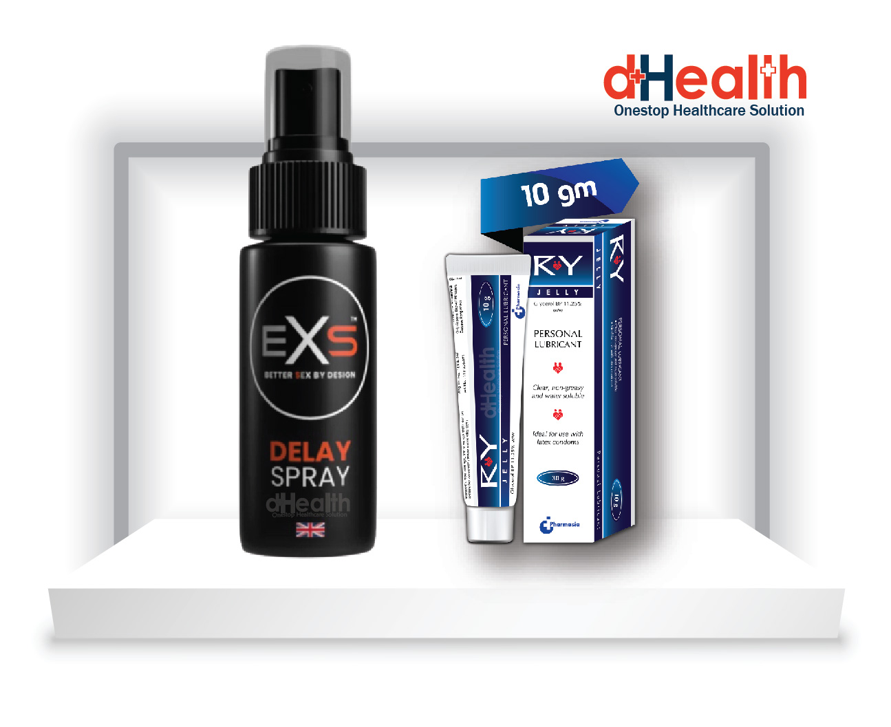 Picture of EXS Delay Spray & RY Jelly 10g (Personal Lubricant) Combo Pack