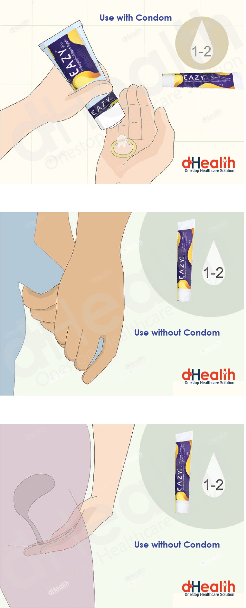 Picture of EXS Delay Spray & Eazy Jelly (Personal Lubricant) 50g Combo Pack