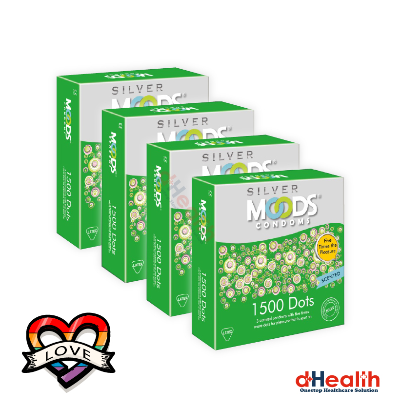 Picture of EXS Comfy Fit Condom Ribbed & Dotted 2's Combo Pack 3x2=6pcs (Made in UK)