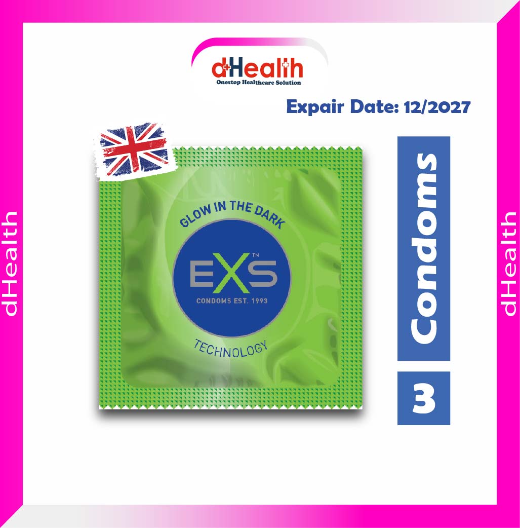 Picture of EXS Glow in the Dark Condom Single Pack