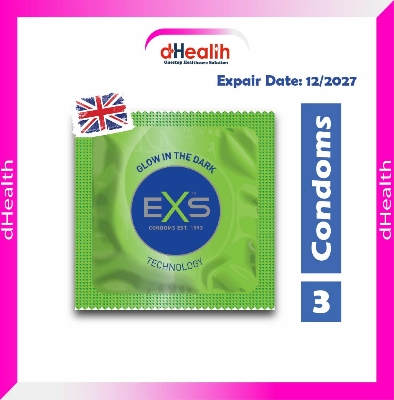 Picture of EXS Glow in the Dark Condom Single Pack