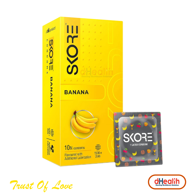 Picture of Coral 3 Fruits Flavors Lubricated Natural Latex Condoms 5's Combo Pack- (5x3=15Pcs Pack)