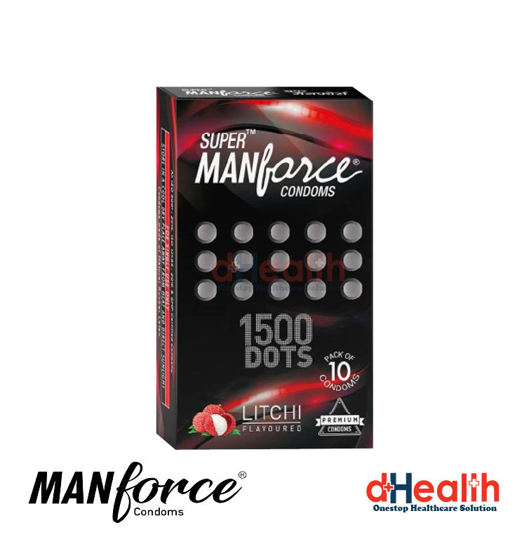 Picture of RY Jelly 1 Pc & 2 Pack (6pcs) Manforce Premium Condom