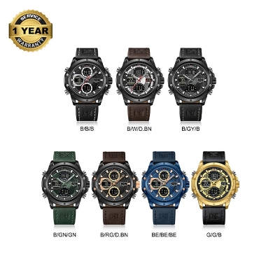 Picture of NAVIFORCE NF9225 Fashion Boutique High-Quality Men’s Multi-Function Genuine Leather Watch