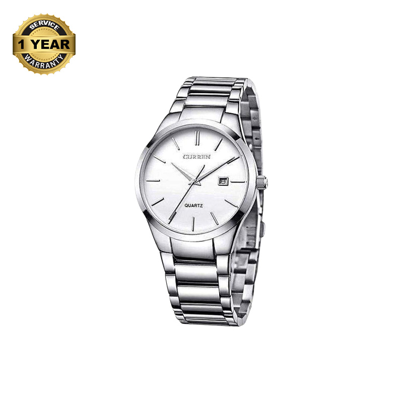Picture of 8106 - Stainless Steel Analog Watches for Men - Silver