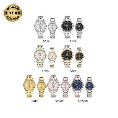 Picture of NAVIFORCE NF8040 Classic Exquisite High Quality Romantic Gift Stainless Steel Couple Watches