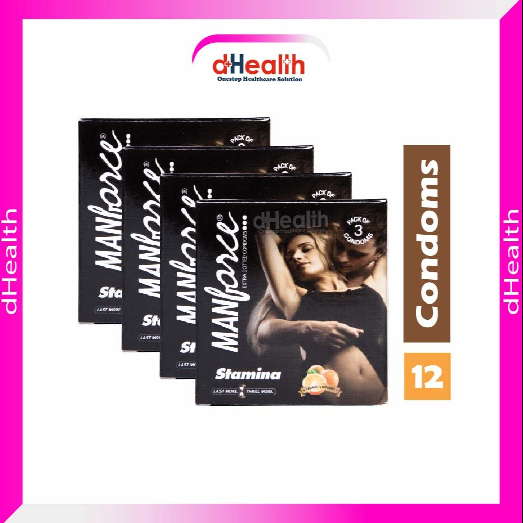 Picture of Manforce Stamina Condom 4's Combo pack (3x4=12 pcs)