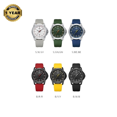 Picture of NAVIFORCE NF8031 Sport Quartz Watch For Men Silicone Strap With Date Alloy Case Wrist Watch