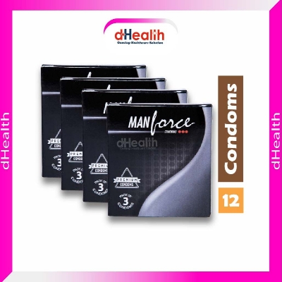 Picture of Manforce Premium Condom 4's Combo pack 12 pcs