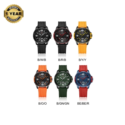 Picture of NAVIFORCE NF9215T Men’s Trendy Sports Waterproof Luminous Colorful Silicone Strap Youth Watch
