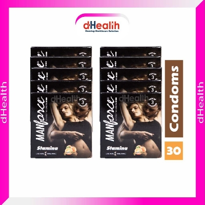 Picture of Manforce Stamina Condom 10s Combo pack 3x10=30 pcs