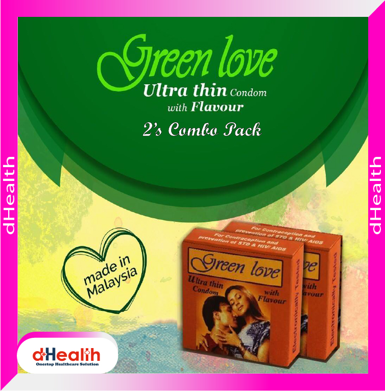 Picture of Green Love Ultra-Thin Condoms 2s Combo Pack
