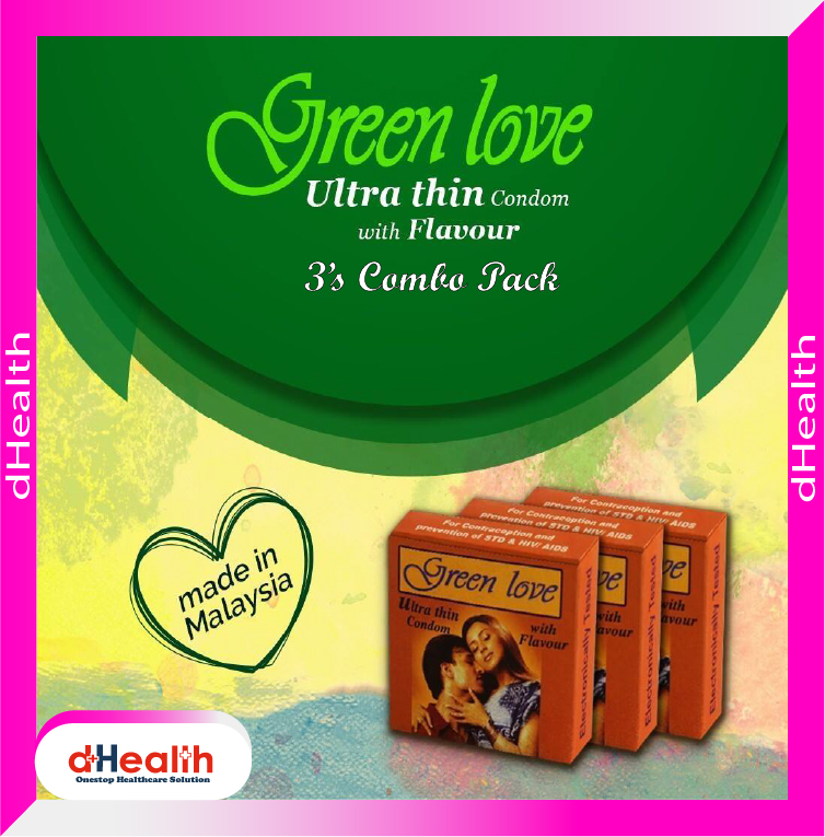 Picture of Green Love Ultra-Thin Condom Full Box (3x10=30pcs)