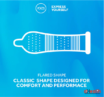 Picture of EXS Comfy Fit Condom Ribbed & Dotted 2 Pack (6pcs) & Eazy Jelly 50gm 1 Pc