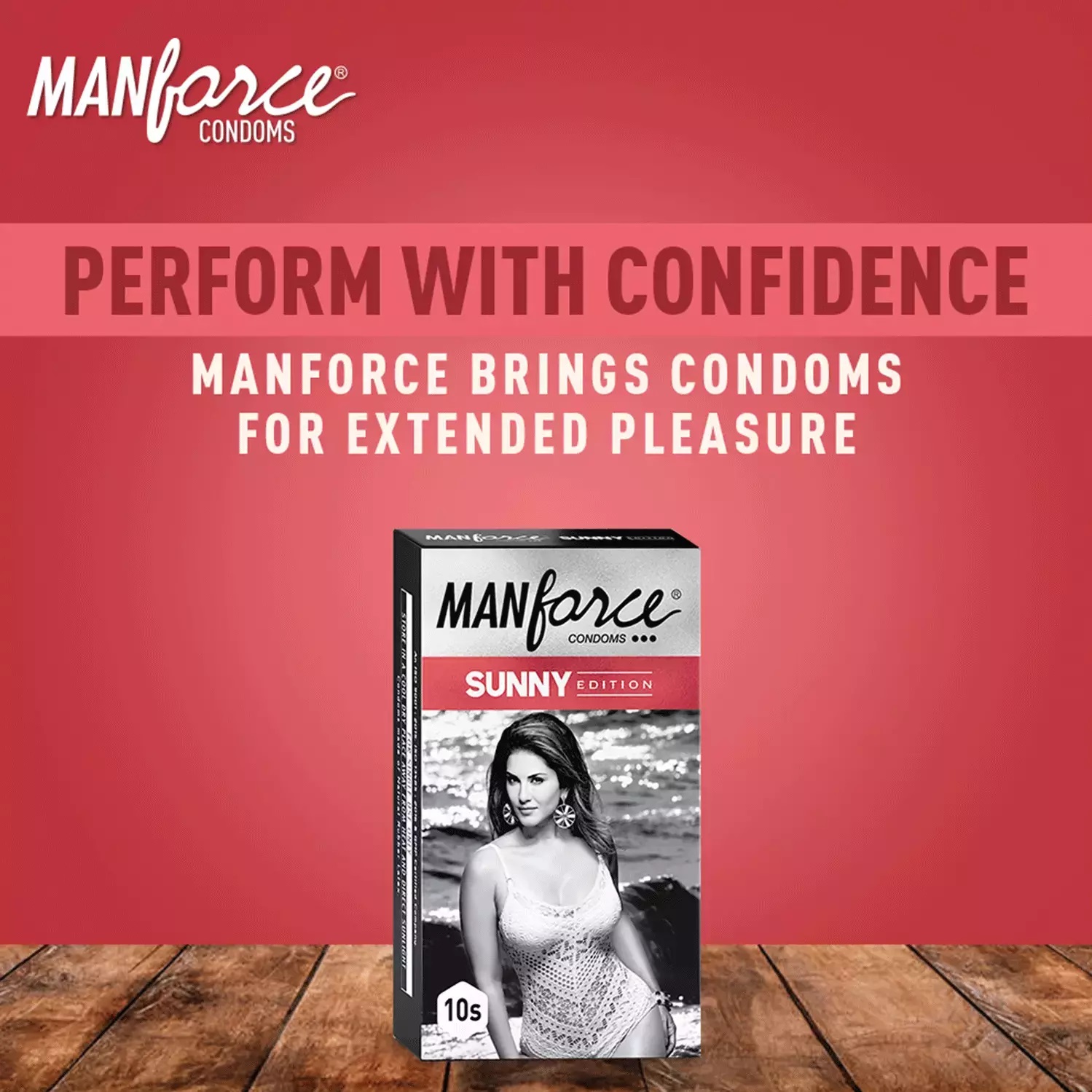 Picture of Manforce Sunny Edition Condom 10's pack (10x1=10 pcs)