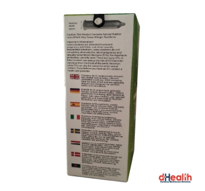 Picture of EXS Comfy Fit Condom Ribbed & Dotted Full Box (10's Pack 3x10=30pcs) (Made in UK)