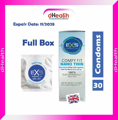 Picture of EXS Nano Thin Condom Full Box -10 Packet