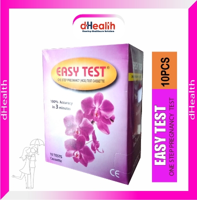Picture of Easy Test Pregnancy Cassette / Easy Test Pregnancy Strip - 10 Pcs (Full Box)