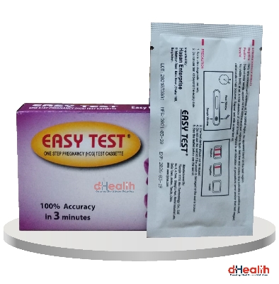Picture of Easy Test Pregnancy Cassette / Easy Test Pregnancy Strip - 10 Pcs (Full Box)