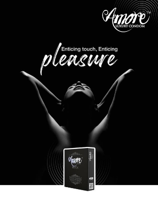 Picture of Amore Black Condoms, Single Pack (3x1=3pcs)