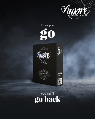 Picture of Amore Black Condoms, 5's Combo Pack (3x5=15pcs)