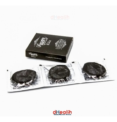 Picture of Amore Black Condoms, 3's Combo Pack (3x3=9pcs)